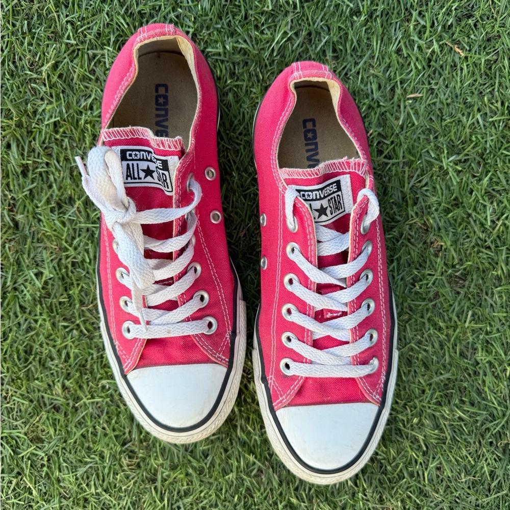 Converse Women's Pink Canvas Sneakers